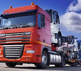 Heavy industrial machinery transport and rigging logistics